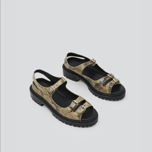 Rachel Comey Adams Sandal Leather with Buckles 5/6